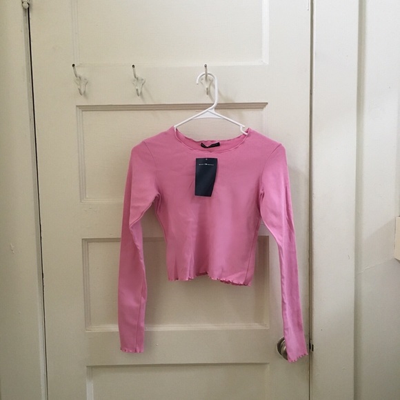 SOLD Brandy Melville Pink Wynn Top - Picture 2 of 4